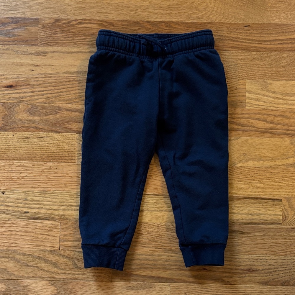 Carters Navy Jogger Pants for Kids 3T
